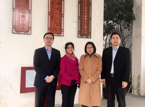 【公司動態】美國駐上海總領事館經濟領事邵藹帝到訪天堂硅谷